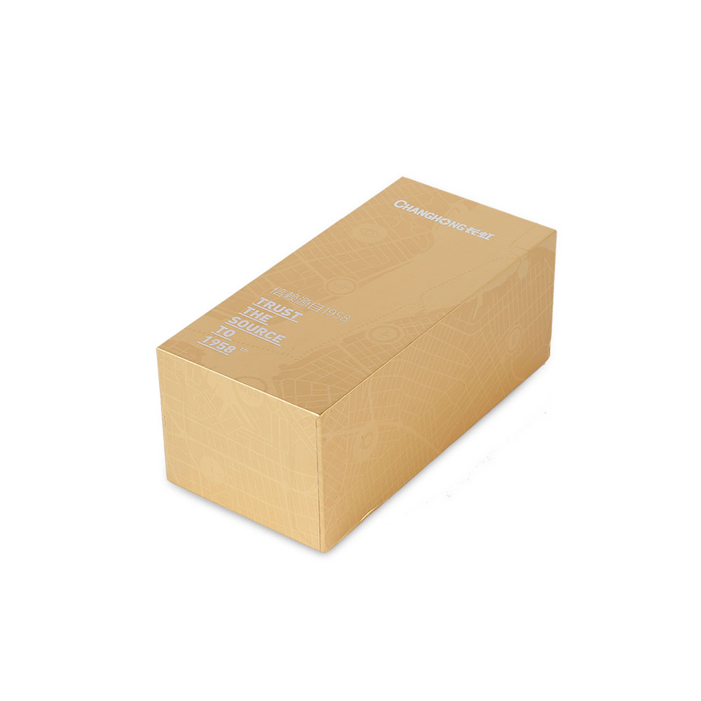 Electronic packaging box